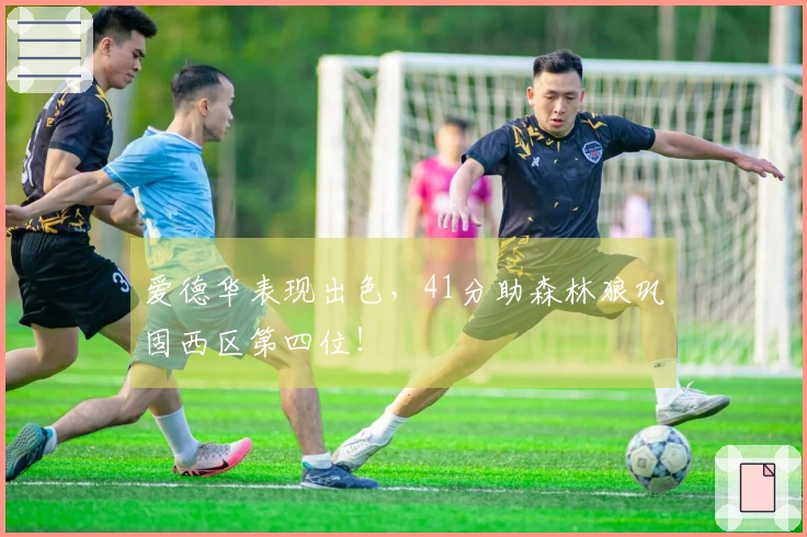 爱德华表现出色，41分助森林狼巩固西区第四位！